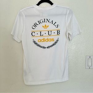 Adidas Club White Tee | Size XS